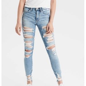 American Eagle high waisted jeggings